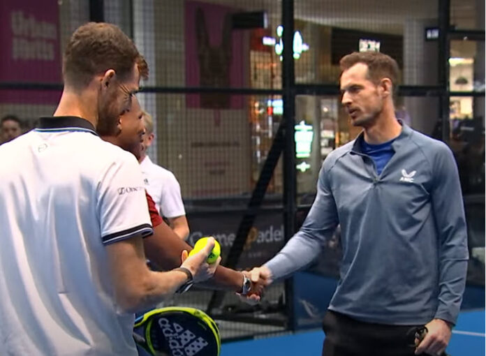 andy murray explains why padel will be popular in the uk