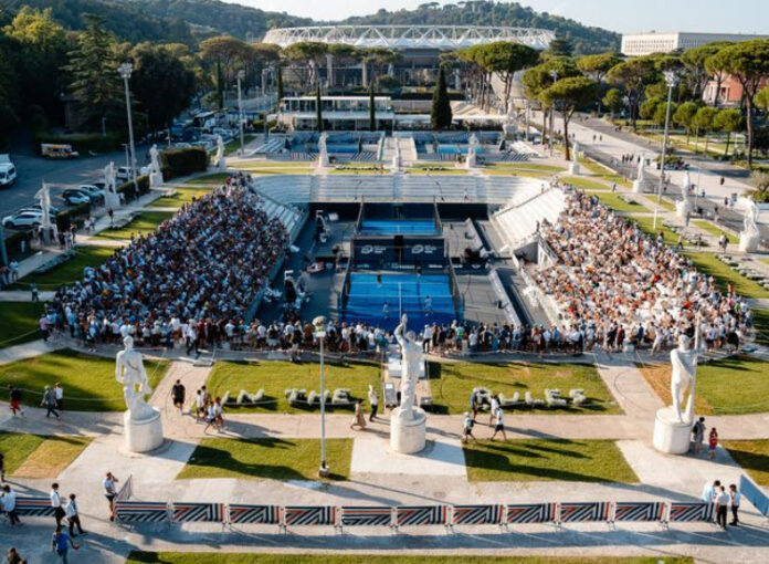 padel at the pietrangeli