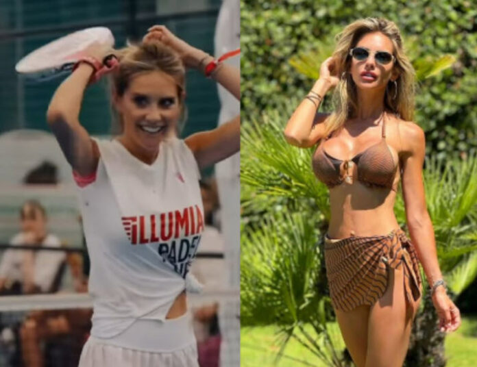 rugani’s wife posts a hot video of her enjoying playing padel