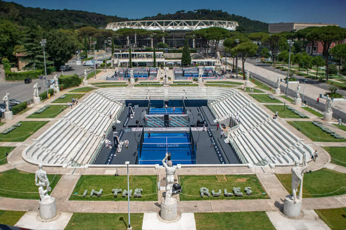 schedules for the semi finals of the italy major premier padel