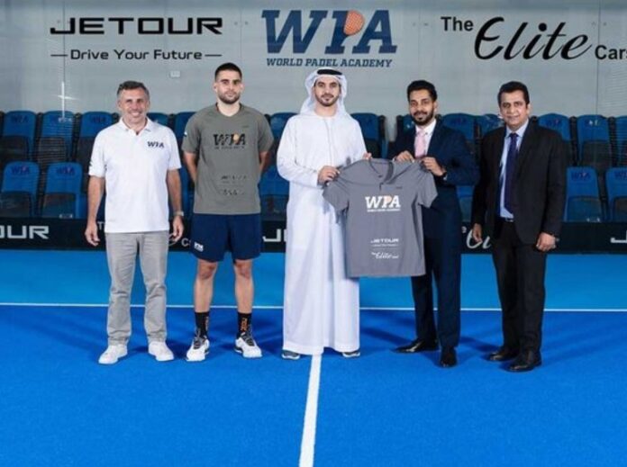 jetour uae, world padel academy unveil partnership in dubai, abu dhabi