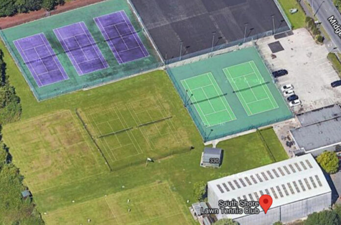 new padel courts to be build in blackpool at the south shore tennis club