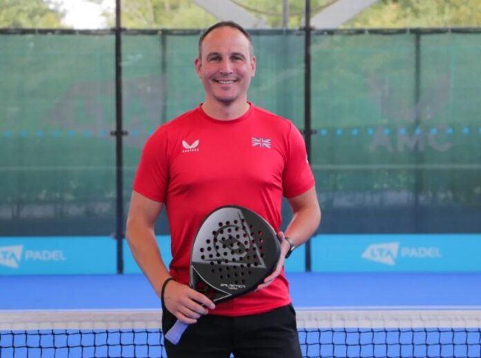 the lta has appointed steve yeardley as padel manager