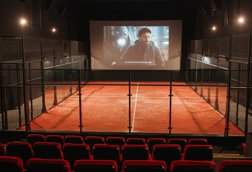 padel and cinema