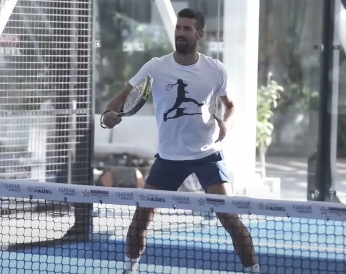 djokovic padel