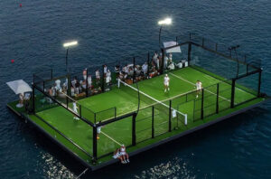 miami padel floating island