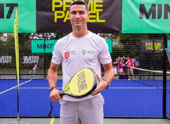 ronaldo loves padel