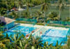 Which are the most spectacular padel courts in the world kuredu resort & spa, maldives
