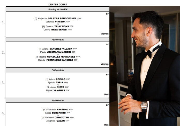 order of play doha