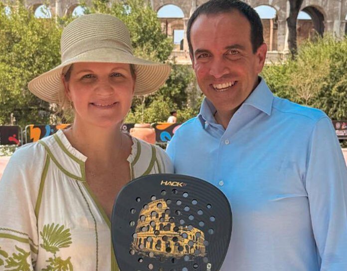 Fip President Luigi Carraro Meets Incoming Ioc President Kirsty Coventry In Rome To Discuss Padels Global Future Fip President Luigi Carraro Meets Incoming Ioc President Kirsty Coventry In Rome To Discuss Padels Global Future