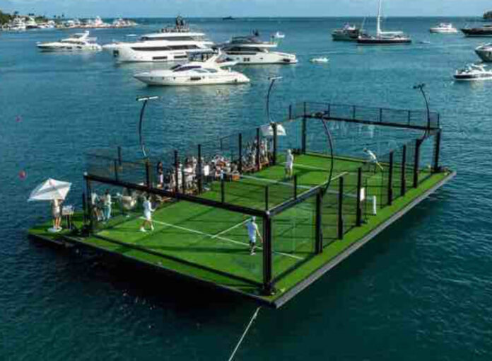 Floating Padel Courts