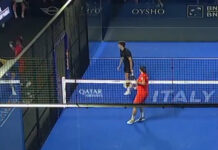 Chingotto stuns crowd with breathtaking point in Rome Major final against Coello and Tapia Incredible Point Won By Chingotto In Rome During The Major Final Vs. Coello And Tapia