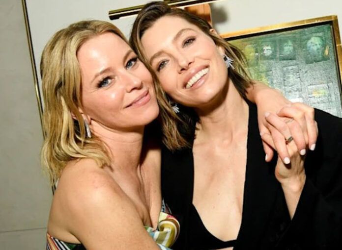 With Jessica Biel And Elizabeth Banks