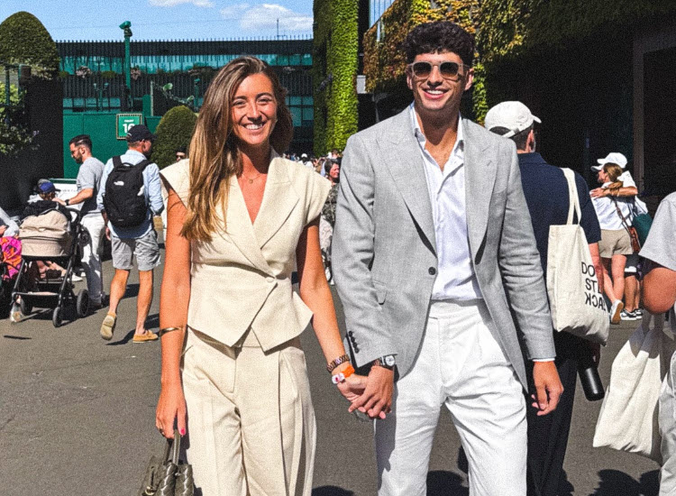 Arturo Coello Shares Heartwarming Wimbledon Moments With His Girlfriend Maica Cabeza