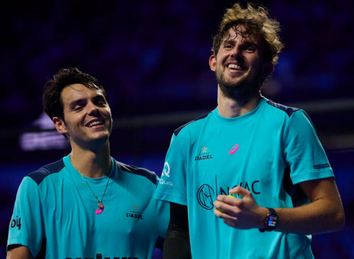 Mike Yanguas Celebrate His Tournament With Coki Nieto After Losing Tough 3 Setter Vs. Galan And Chingotto In Malaga Mike Yanguas Celebrate His Tournament With Coki Nieto After Losing Tough 3 Setter Vs. Galan And Chingotto In Malaga
